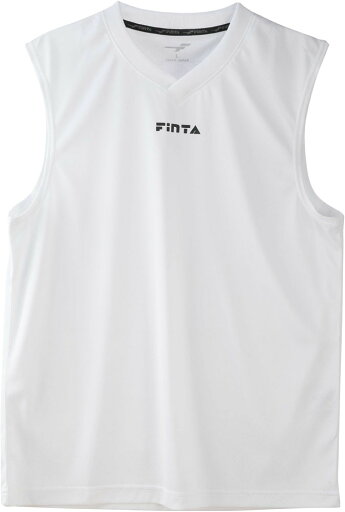 FNT-FTW7033-001-O FINTA(フィンタ) サッカー・フットサル用 インナーシャツ(ホワイト・サイズ:O) ユニセックス メッシュ ノースリーブ FNT-FTW7033-001-O FINTA(フィンタ) サッカー・フットサル用 インナーシャツ(ホワイト・サイズ:O) ユニセックス メッシュ ノースリーブ