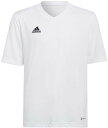 AJ-MBE20-HC5054-J140 アディダス ジュニア ENTRADA 22 ジャージー(ホワイト・サイズ:J140) adidas