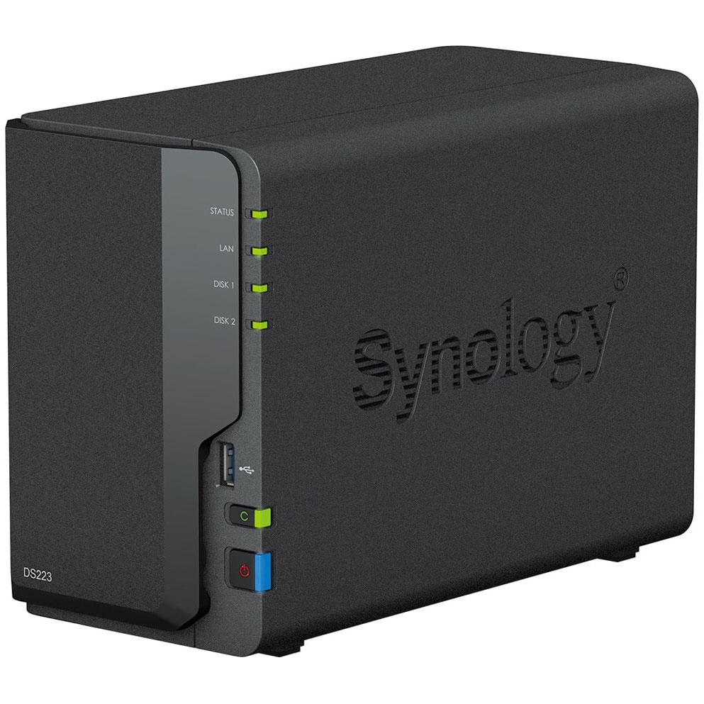 Synology VmW[  2xCI[CNASLbg DiskStation DS223 DS223