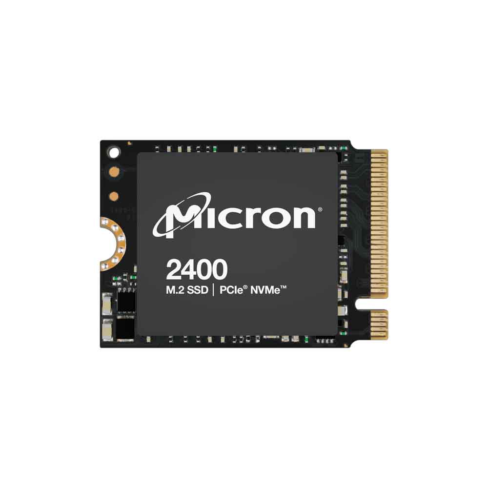 Micron（マイクロン） Micron Gen4x4 M.2 2230 PCIe NVMe 30mm SSD 1.0TB Micron 2400 MTFDKBK1T0QFM