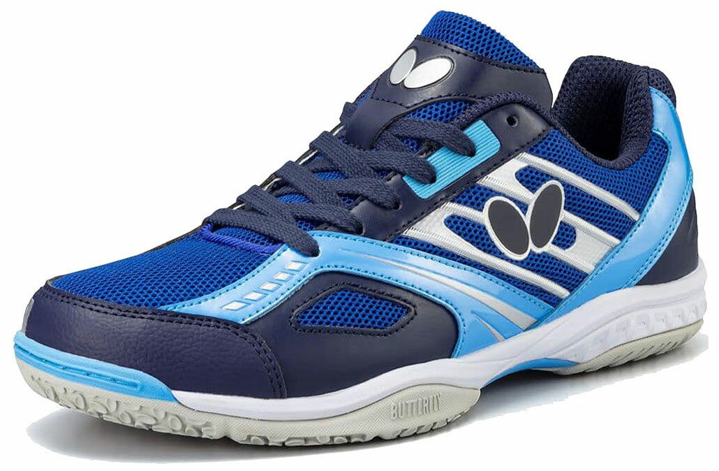 バタフライ 卓球シューズ レゾライン マッハ(ネイビー×ブルー・サイズ:29.0cm) BUT-93630-408-29.0