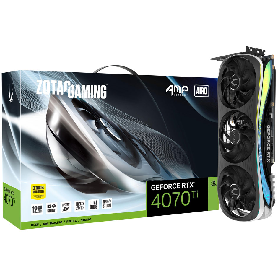 グラフィックボード GAMING GEFORCE RTX 4070 Ti AMP EXTREME AIRO ZTD40710B10P [ZTD40710B10P]