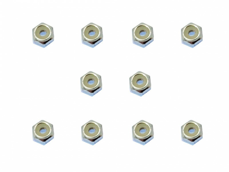 【返品種別B】□「返品種別」について詳しくはこちら□※画像はイメージです。実際の商品とは異なる場合がございます。【商品紹介】スクエア アルミ薄型ナイロンナットM2(シルバー) 10pcsです。【商品仕様】10個入模型＞ラジコン＞ラジコンパー...