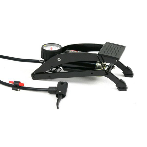 ニューレイトン エマーソン サイクオ フットポンプ シングル 踏みマッチョXクロス ブラック (ケース入)..