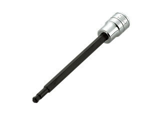 KTC(京都機械工具) 9.5sq.ロングボールポイントヘキサゴンビットソケット 4mm BT3-04BPL-S KTC