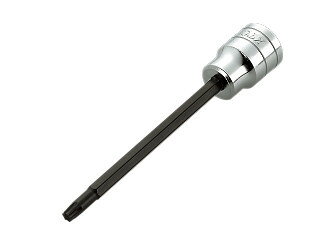 KTC(京都機械工具) 12.7sq.ロングT型トルクスビットソケット T55 BT4-T55L-S KTC
