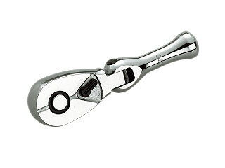 KTC(京都機械工具) 6.3sq.フレックスショートラチェットハンドル BR2FS-S KTC
