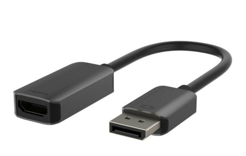 BELKIN ディスプレイポート- HDMI アダプタ 4K AVC011BTSGY-BL