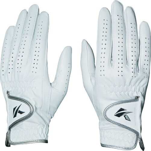 キャスコ DNA SHEEP レディース 天然皮革グローブ 両手用（ホワイト・サイズ：21cm） GF-2012LW-WH-21 Kasco