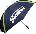 YSUM-1757-UMBR レザックス ヤクルトスワローズ ゴルフ傘（ネイビー） Yakult Swallows YSUM1757UMBR