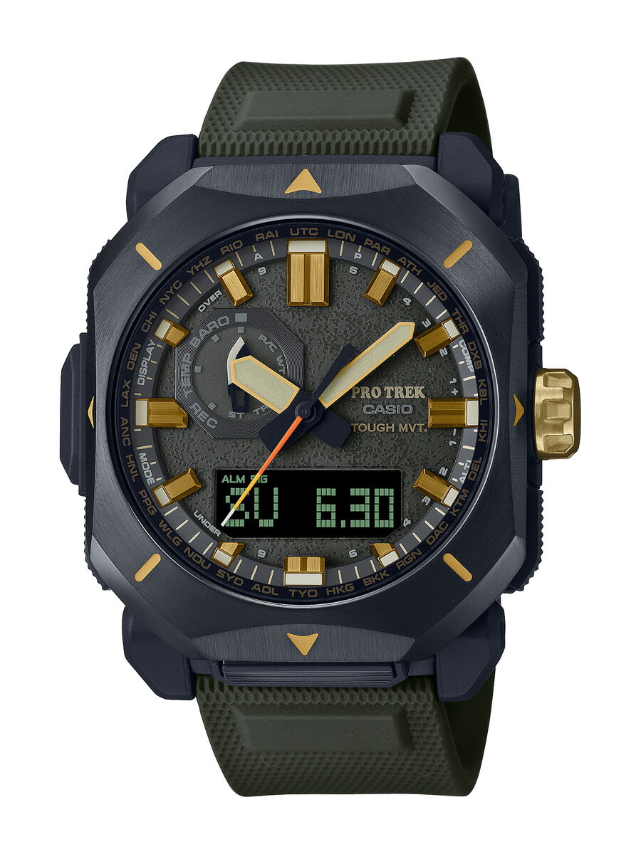 カシオ 【国内正規品】PROTREK　Climber Line ソーラー電波　メンズタイプ PRW-6900Y-3JF [PRW6900Y3JF]【返品種別A】