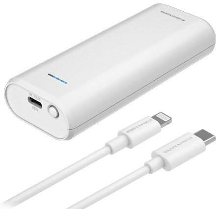 多摩電子 PDモバイルバッテリー6700 C to L（ホワイト） AxinG TLP102LCZWのサムネイル