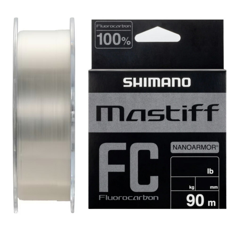 Fly Line - シマノ マスティフ FC 90m(4.0号/16lb) 868657 SHIMANO LB-B41V フロロカーボン