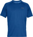 1358553-400-MD アンダーアーマー テック2.0 ショートスリーブ Tシャツ(ロイヤル/グラファイト・サイズ:MD) UNDER ARMOUR UA