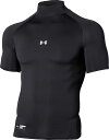 1358642-001-XXL アンダーアーマー ヒートギアアーマー ショートスリーブ モックネック(ブラック・サイズ:XXL) UNDER ARMOUR UA...