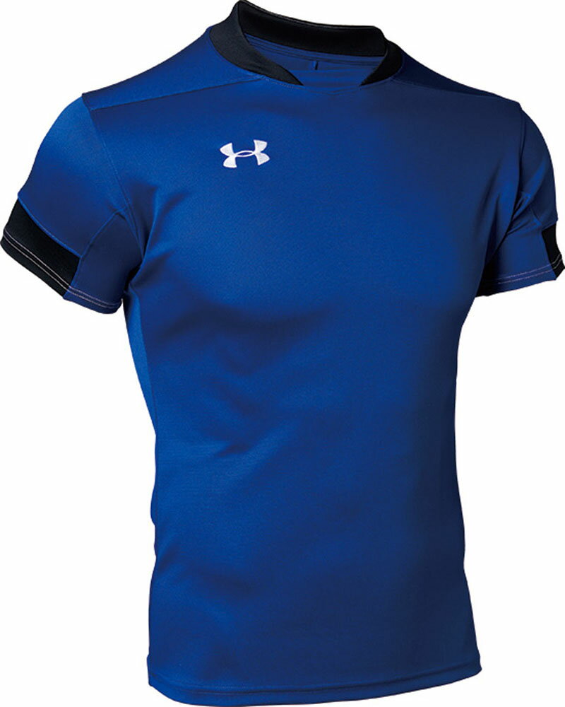 1365028-400-3XL アンダーアーマー ラグビー プラクティス ショートスリーブ シャツ（ロイヤル・サイズ：3XL） UNDER ARMOUR　UA