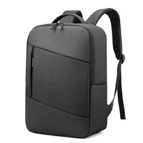 ファクトリーフジタ メンズ 斜め切替デザイン 2WAY PCリュック（ブラック） 14502763A-BK