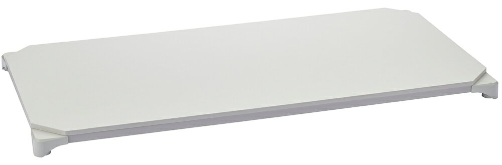 エレクターシェルフ ベーシックシリーズウッドシェルフ 幅1200x奥行600mm ウッド フレーム 天板用（天板：ホワイト / フレーム：ホワイト） B2448MWHWD1 [B2448MWHWD1]