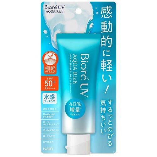 日焼け止め（売れ筋ランキング） ビオレUVアクアリッチウォータリーエッセンス70g 花王 ビオレUVアクアリツチWエツセンス70