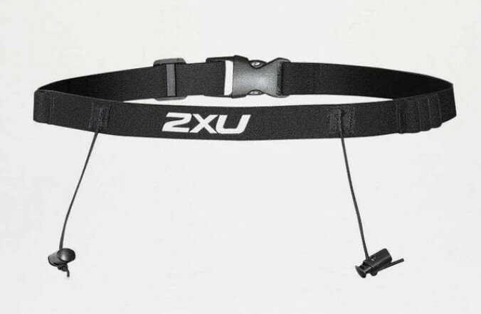 2XU（ツー・タイムズ・ユー） UQ3800G-BLK/BLK-F 2XU トライアスロン用ベルト（BLK/BLK・サイズ：F） 2XU Nutrition Race Belt