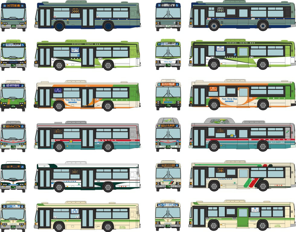 ［鉄道模型］トミーテック (N) ザ・バスコレクション 第36弾【1BOX＝12個入】