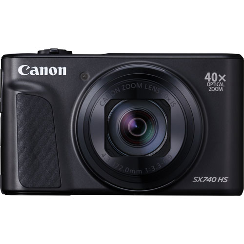 キヤノン デジタルカメラ「PowerShot SX740 HS」（ブラック） PSSX740HSBK
