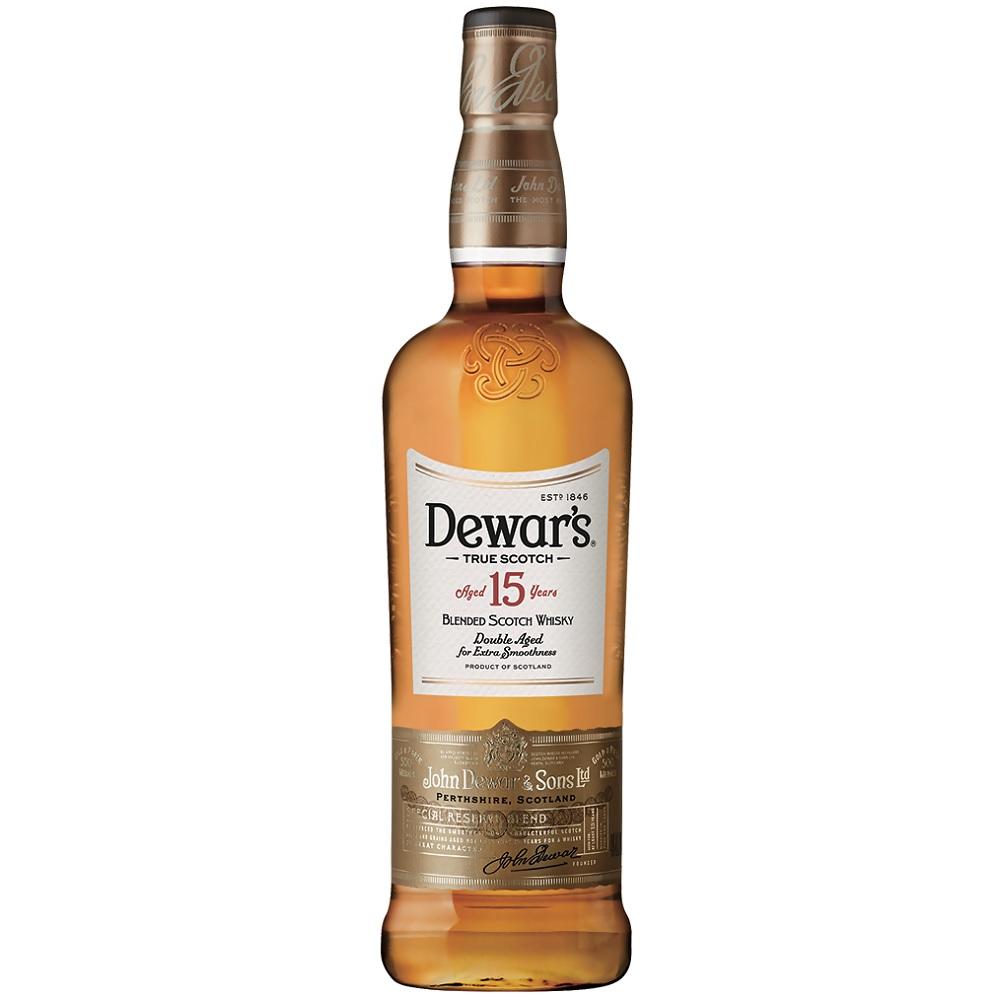 デュワーズ 15年（オリジナルロックグラス付き）750ml サッポロビール デユワ-ズ15ネングラス750ML