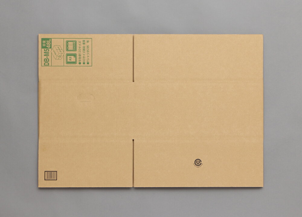 ダンボール　箱　段ボール DB-M5(IRIS) アイリスオーヤマ ダンボールBOX (幅55×奥行40×高さ24.6cm)【10個セット】 IRIS