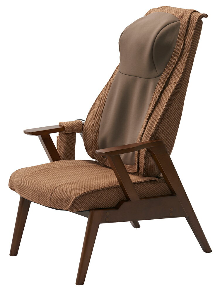 アテックス マッサージチェア（ダークブラウン） AX-HQT232DB ATEX　TOR（トール）　リクライニングマ..