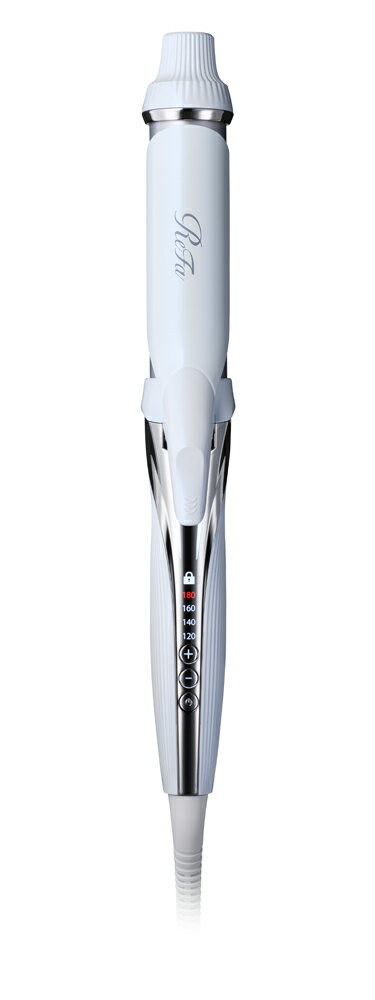 ReFa カールアイロン【32mm】(ホワイト) RE-BK-02A ReFa BEAUTECH CURL IRON 32 32mm　コテ　リファ　ヘアアイロン [REBK02A]