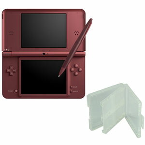 お得なDSソフトケース付き！任天堂　ニンテンドーDsi LL本体　ワインレッド【お1人様1台限り】【11月29日出荷予定分】【税込】