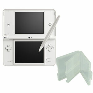 お得なDSソフトケース付き！任天堂　ニンテンドーDsi LL本体　ナチュラルホワイト【お1人様1台限り】【11月29日出荷予定分】【税込】