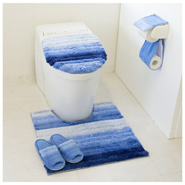 Joshin web 家電とPCの大型専門店のオカ フレッシュデオ トイレマット 約60×60cm（ブルー） オカ3032541 [オカ3032541]｜アングル3