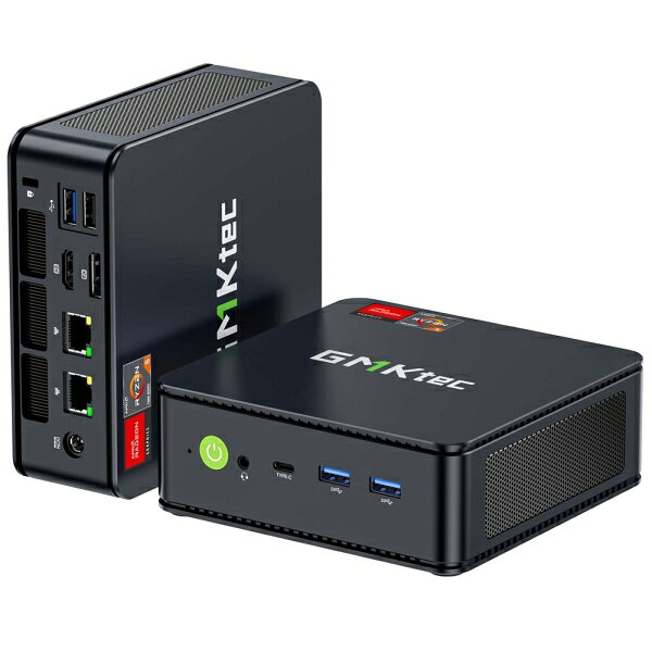 GMKtec｜ジーエムケーテック 超小型 デスクトップパソコン NucBox M6 Ultra(Windows 11 Pro/AMD Ryzen 5 7640HS/メモリ 32GB/SSD 1TB/VESA) M6ULTRA321TW11P7640