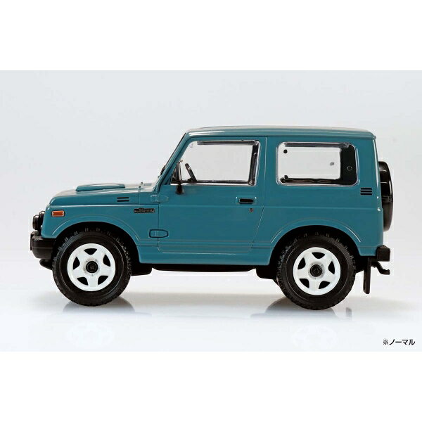 Joshin web 家電とPCの大型専門店のアオシマ 1/32 楽プラ スナップキット No.18CU-BG スズキ JA11 ジムニー カスタムホイール(ブルーグレー) プラモデル｜アングル3