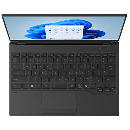 富士通｜FUJITSU ノートパソコン U77-K3【Joshinオリジナル】(14型/Windows11/Office/Core Ultra 7 155H/メモリ 16GB/SSD 1TB)ピクトブラック FMVU77K3BZ
