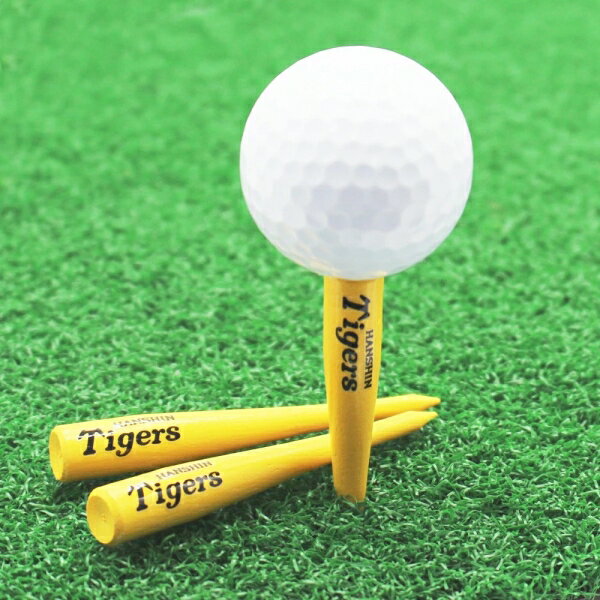 ホクシン 阪神タイガース バットティー 10本入り W24TEE005 HTCゴルフ