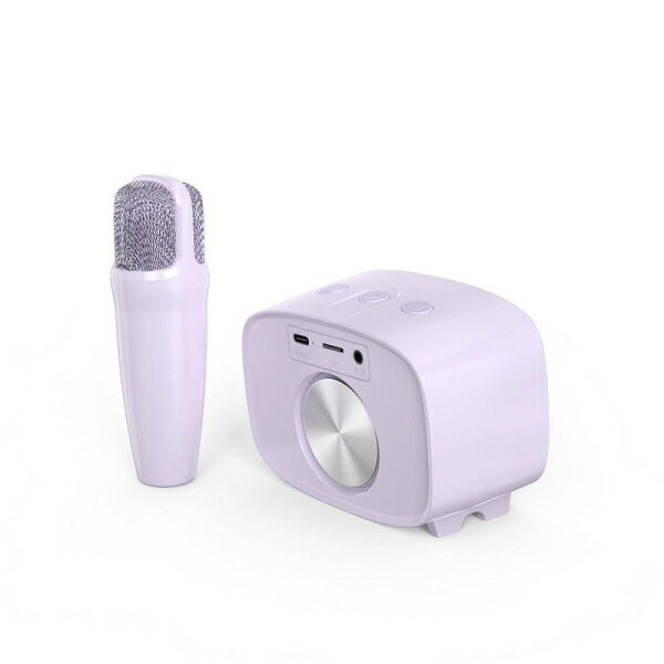 myFirst 変声機機能付 ワイヤレス カラオケセット（パープル） FV5201SA-PE01 myFirst Voice 2 3