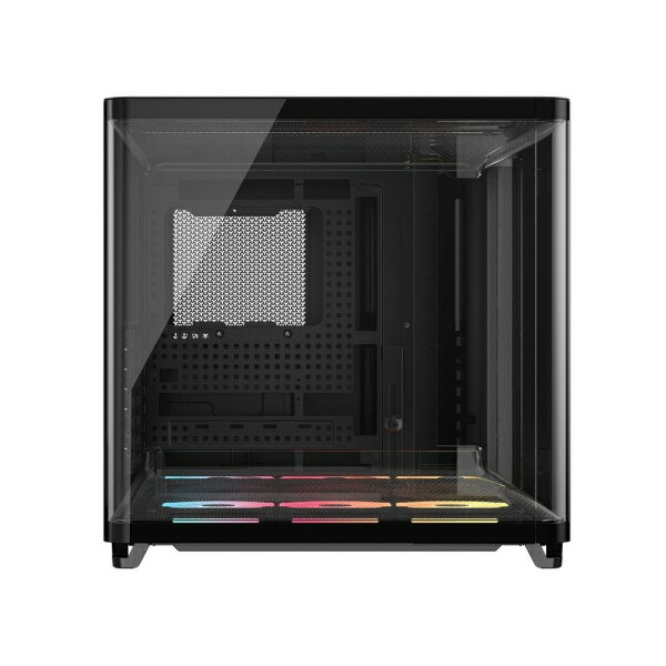 CORSAIR｜コルセア ミドルタワー型PCケース AIR 5400 LX-R RGB iCUE LINK トリプルチャンバー（ブラック） CC-9011320-WW