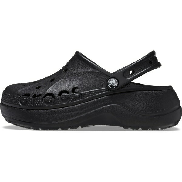 CROCS レディース バヤ プラットフォーム クロッグ（ブラック・サイズ：W6(22.0cm)） 208186-001-W6 クロックス サンダル Baya Platform Clog