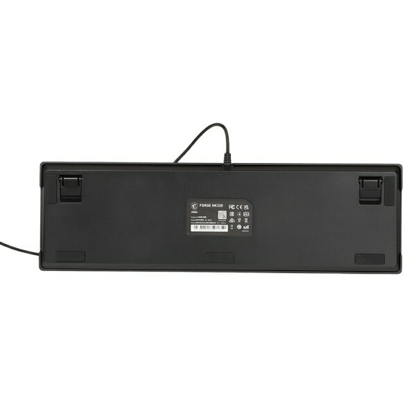 MSI �����ߥ󥰥����ܡ��� FORGE GK320 RED JP 109���� ���ܸ�����ʥ֥�å��� FORGEGK320REDJP