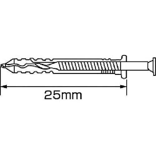 ロブテックス エビネイルプラグ 4×25mm (200本入) ステンレス SNP425 LOBSTER