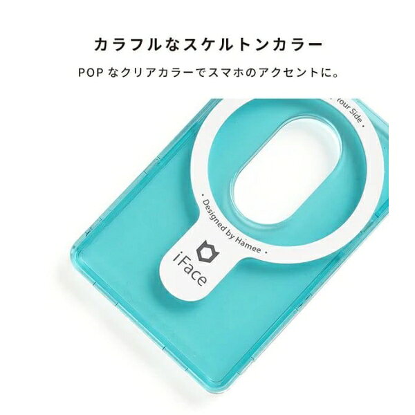 Hamee カードウォレット iFace MagSynq（クリア） 41-973042