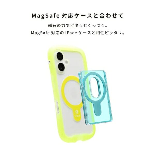 Hamee カードウォレット iFace MagSynq（クリア） 41-973042