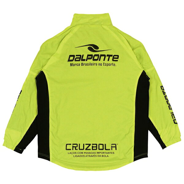 Joshin web 家電とPCの大型専門店のDalPonte(ダウポンチ) 裏付きナイロンウインドブレーカージャケット　ジュニア用（F.YEL・サイズ：130） DPZ92J-F.YEL-130 サッカー・フットサル用｜アングル2