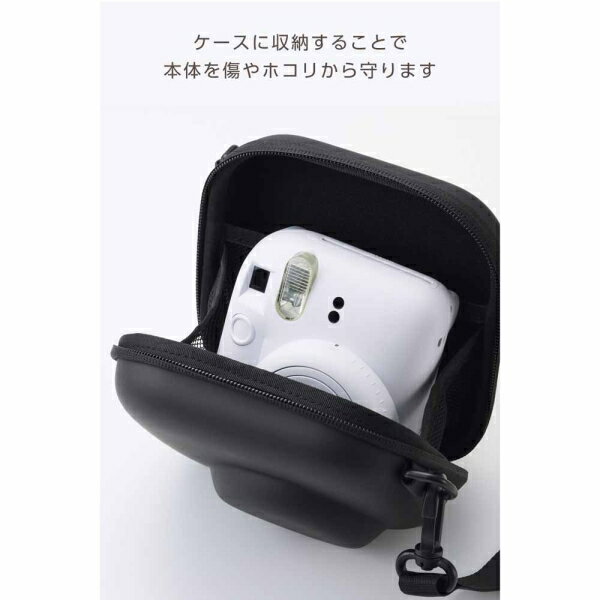 ���쥳�� instax mini���꡼��(������)�� ����饱����/�ե�å� IC-CCGPFLBK