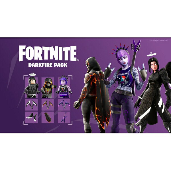 EPIC GAMES 【Switch】FORTNITE DARKFIRE ＆ ICE BANDLE　（オンライン専用） [HAC-J-AP3CACF6 NSW フォ-トナイト ダ-クファイア- ＆ アイス バンドル]