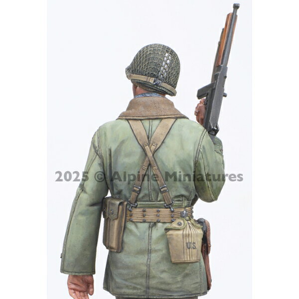 Joshin web 家電とPCの大型専門店のアルパイン 1/16 WWII アメリカ 第2歩兵師団「インディアン・ヘッド師団」【AM16047】 未塗装レジンフィギュア｜アングル3