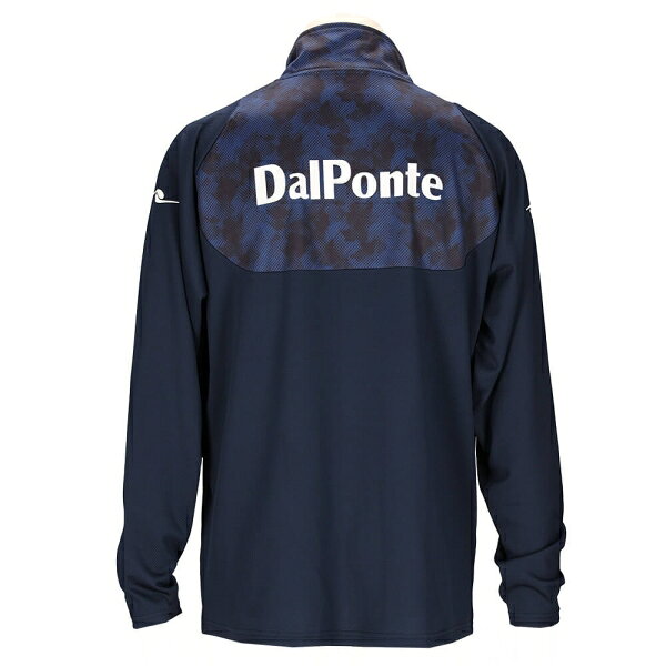Joshin web 家電とPCの大型専門店のDALPONTE トレーニングジャージトップ（ネイビー・サイズ：S） DPZ127-NAV-S｜アングル2