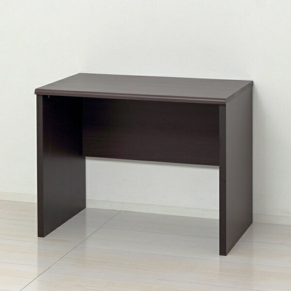 クロシオ デスク&鍵付きチェスト 2点セット(ブラウン) 12163 マーサ [12163クロシオ]